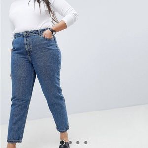 ASOS CURVE MOM JEANS